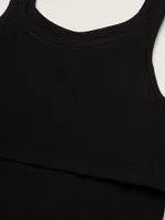 Rib Crop Tank Top