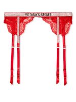 Shine Strap Lace Garter Belt