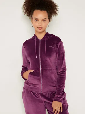Everyday Lounge Velour Perfect Full-Zip