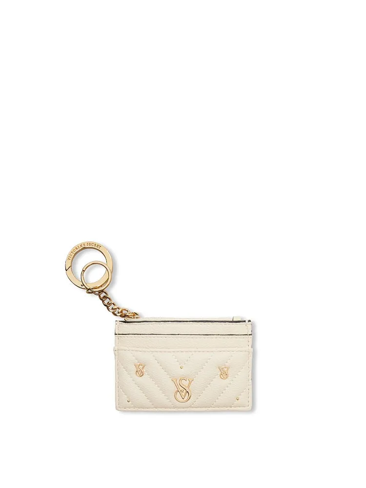 Victoria's Secret Essential Pouch Mini Wallet Key Chain Charm