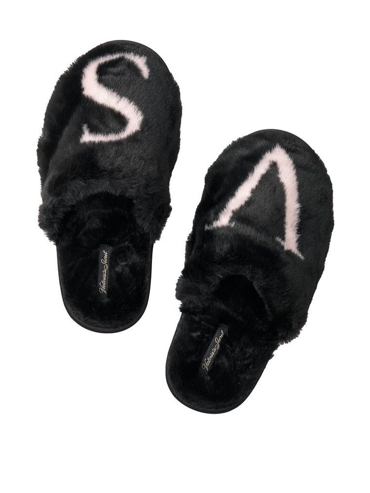 Closed Toe Faux Fur Slipper