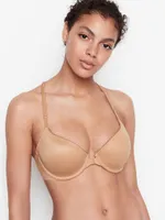 Lightly-Lined Racerback Demi Bra