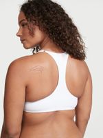 Lightly-lined Racerback Full-Coverage Bra