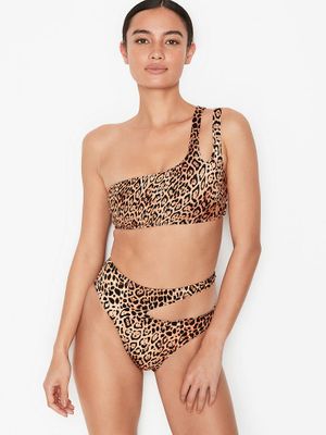 Lagos Cutout One-Shoulder Bikini Top