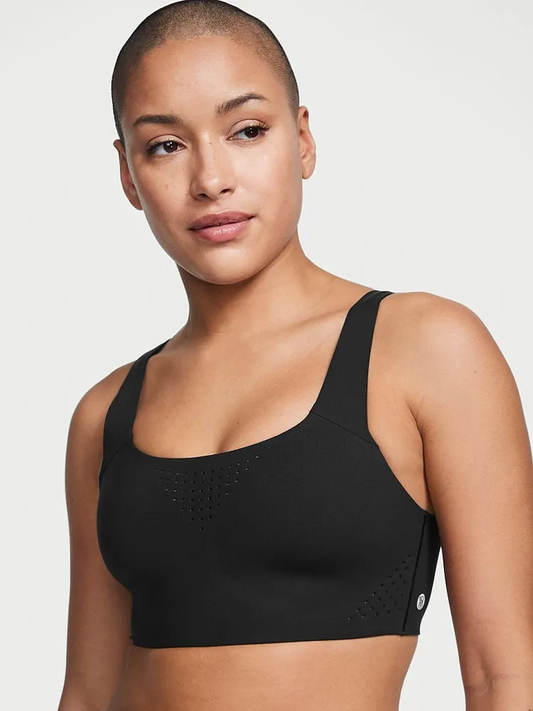 Victoria’s Sport Knockout High Impact Front-Close Sports Bra in Black Size  34B 