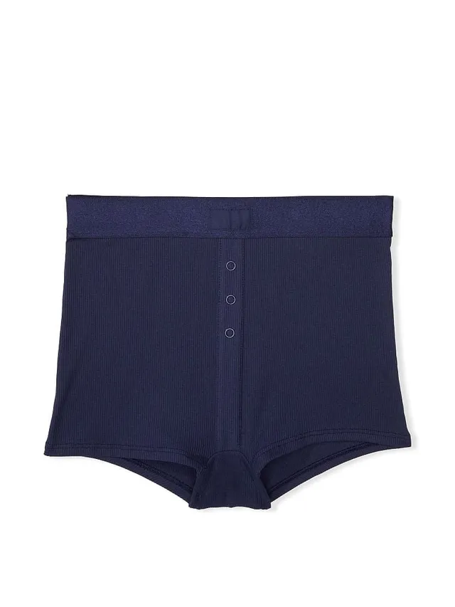 Logo Micro High-Waist Boyshort Panty