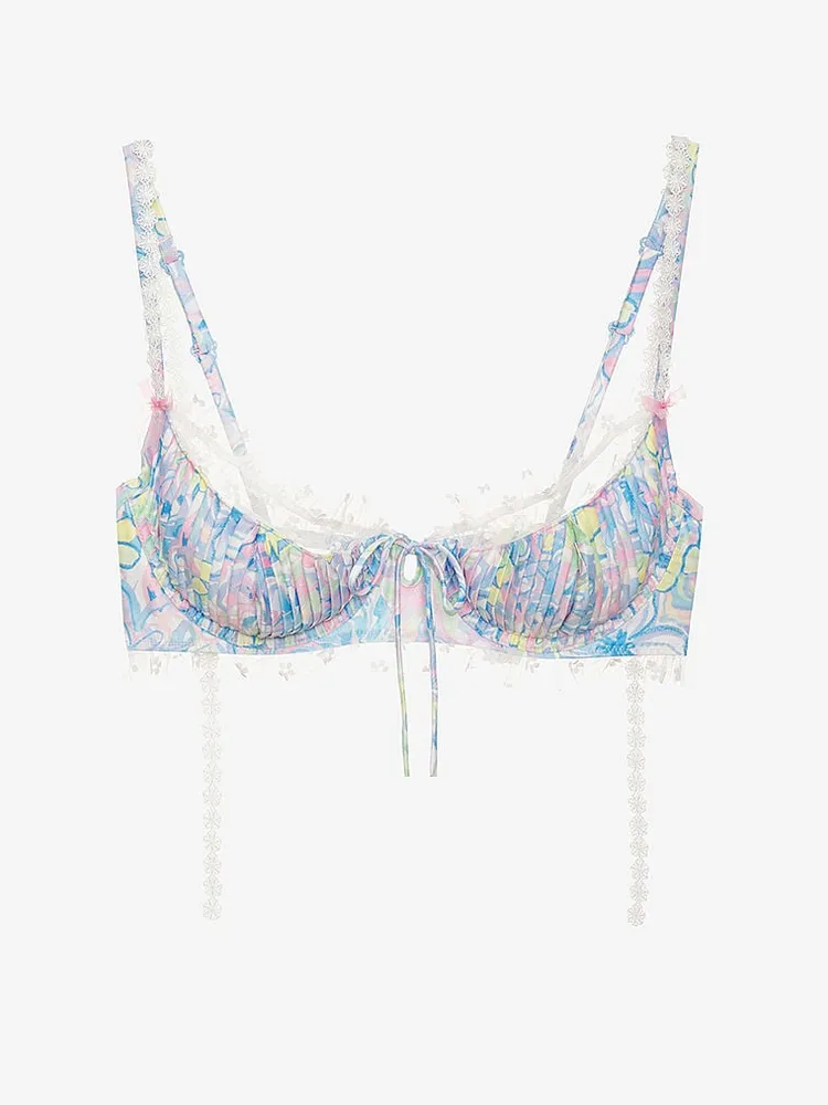 Midsummer Floral Underwire Bra