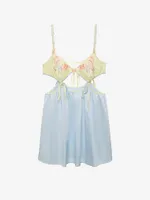 Pastel Papillon Slip Dress