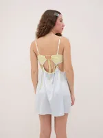 Pastel Papillon Slip Dress