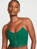 Lace Strapless Corset Top