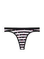 Stretch Cotton Thong Panty