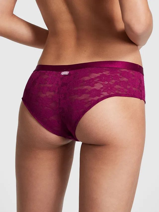 Pink Everyday Lace-Trim Cheekster Panty