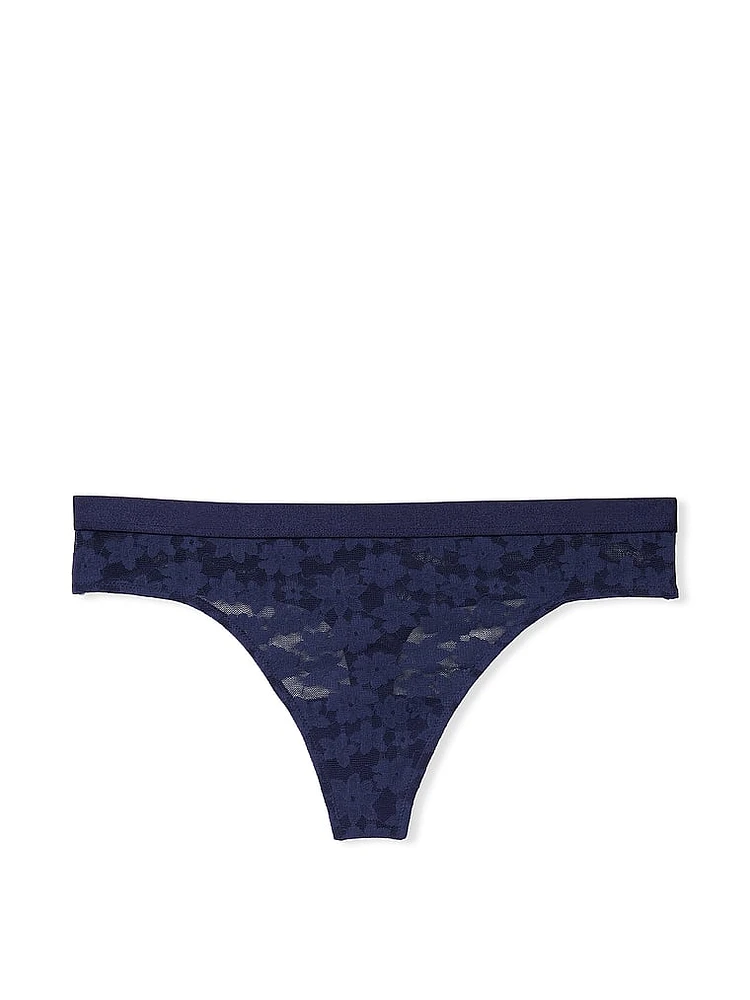 Buy Wear Everywhere Lace Thong Panty - Order Panties online