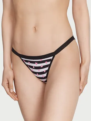 Stretch Cotton String Bikini Panty