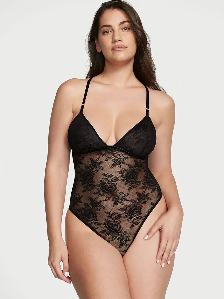 Vs Wicked Unlined Lace-Up Teddy
