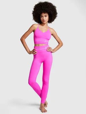 Buy Victoria's Secret PINK Atomic Pink Stripe Seamless Racerback