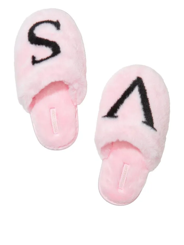 Closed-Toe Chenille Slippers