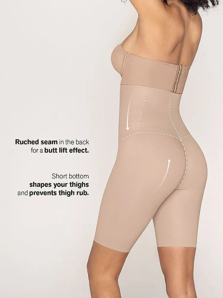 Extra High-Waisted Firm Compression Shorts