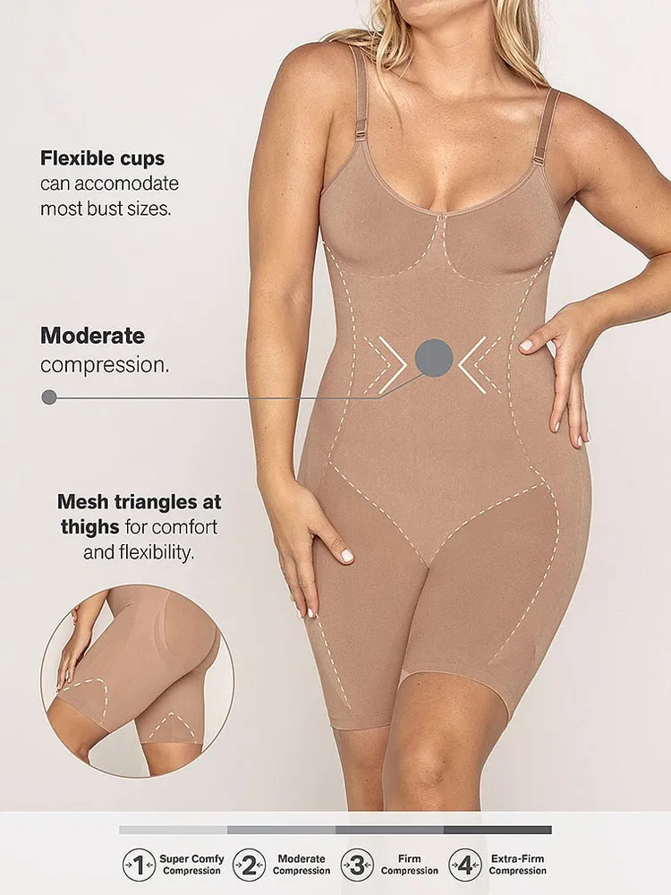 Full Coverage Seamless Smoothing Bodysuit