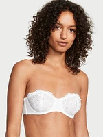 Sexy Tee Eyelet Lace Unlined Strapless Bra