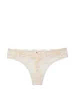 Lace-Back Thong Panty