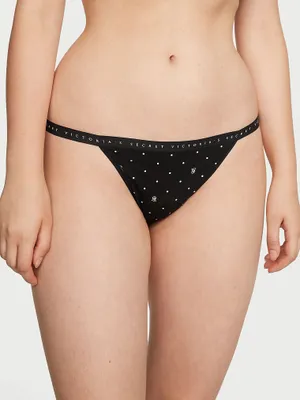 Stretch Cotton String Bikini Panty