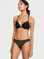 Sexy Tee Posey Lace Front-Close Push-Up Bra