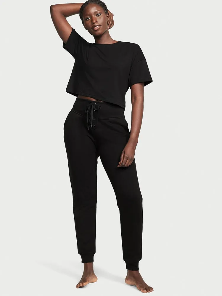 Performance Cotton Cropped T-shirt