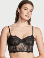 VS Archives Rose Lace  Bra Top