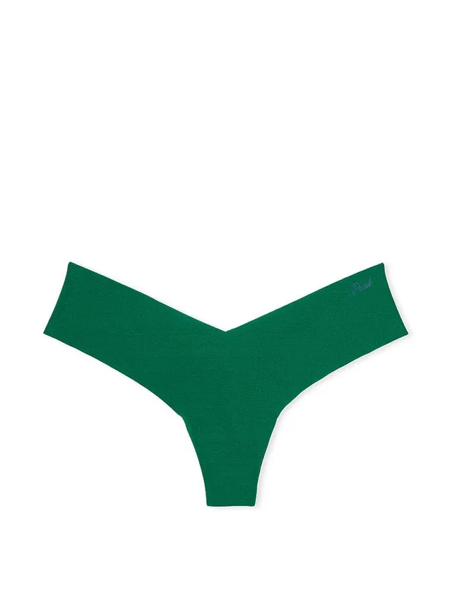 SMOOTHEZ No Show Logo Thong Underwear