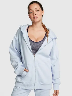 Premium Fleece Oversized Zip-Up Hoodie