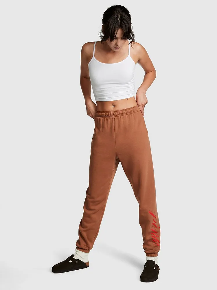 Ivy Fleece High-Waist Sweatpants