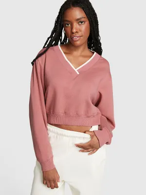Premium Fleece V-Neck Pullover