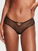 Fishnet Floral Cheeky Panty