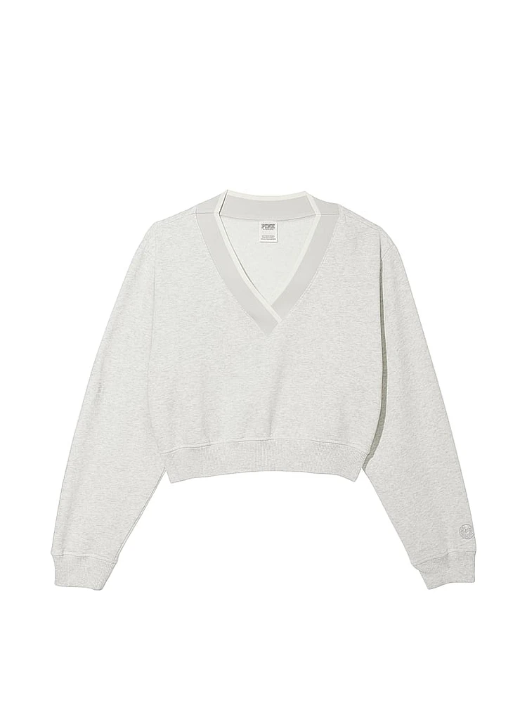 Premium Fleece V-Neck Pullover