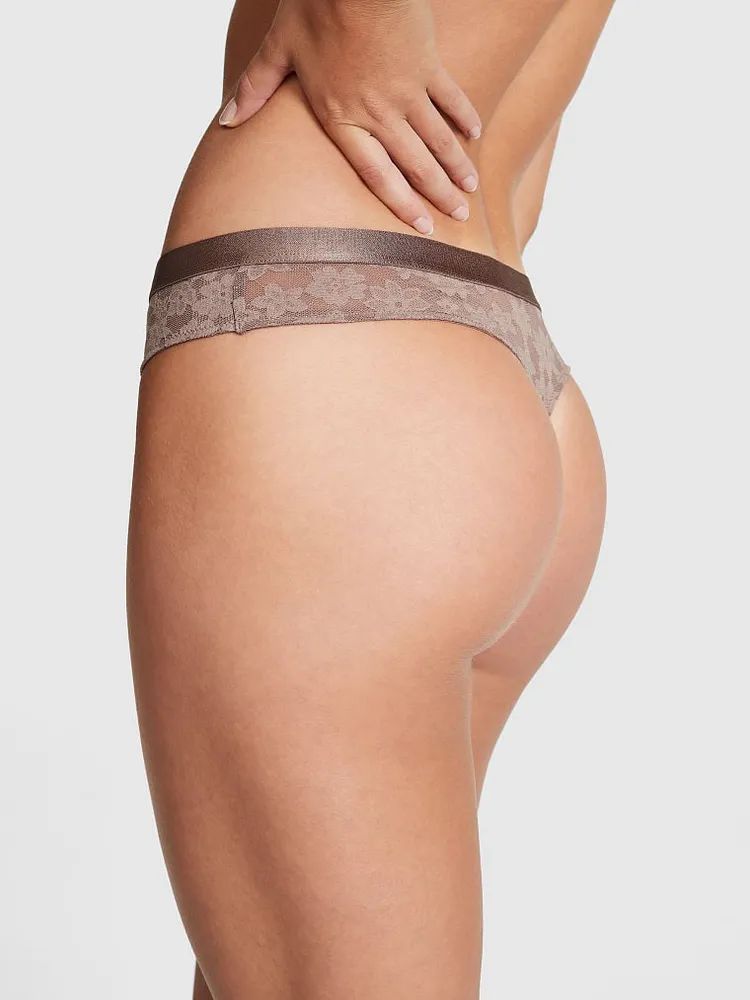 Wear Everywhere Lace Thong Panty