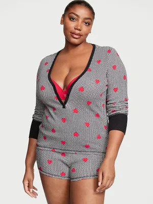 I.N.C. International Concepts Satin Notch Collar Packaged Pajama Set,  Created for Macy's - Macy's