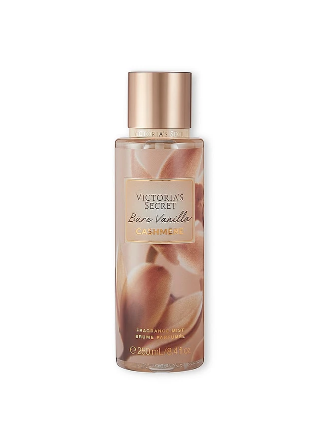 Victorias Secret Perfume Body Mist Bare Vanilla SHIMMER 250ml with Free  Nailpolish . Gift Idea !!