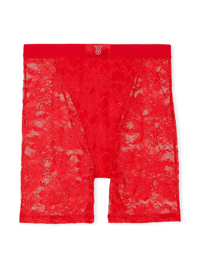 Satin Shine Patch Boxer Shorts