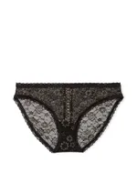 Shimmer Lace Lace-Up Bikini Panty