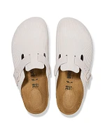 Boston Suede Embossed Corduroy Clog