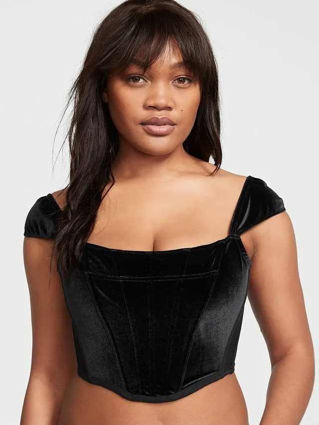 Twill Corset-style Top