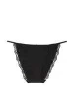 Lace & Mesh String Bikini Panty