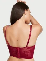 Midnight Affair Embroidery Push-Up Corset Top
