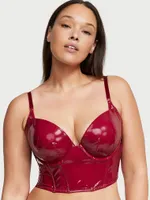 Midnight Affair Embroidery Push-Up Corset Top