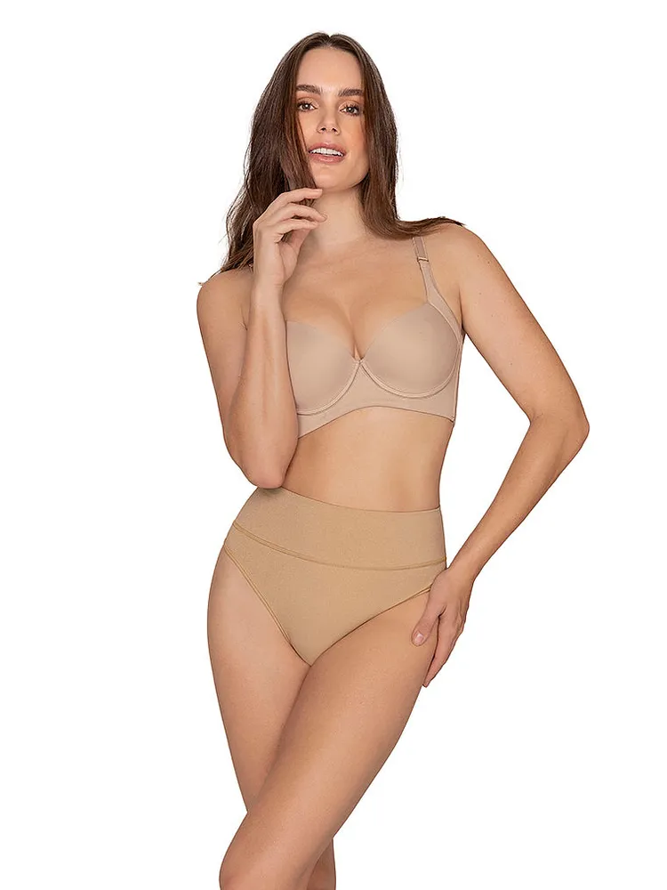 Moderate Compression High-Waisted Shaper Thong Panty