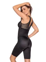 Targeted Compression Sculpting Mid-Thigh Bodysuit Shaper