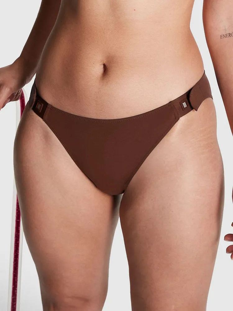 SMOOTHEZ High Cut Microfiber Thong Underwear