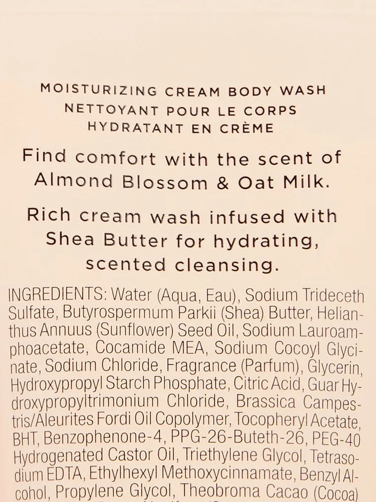 Natural Beauty Cream Body Wash