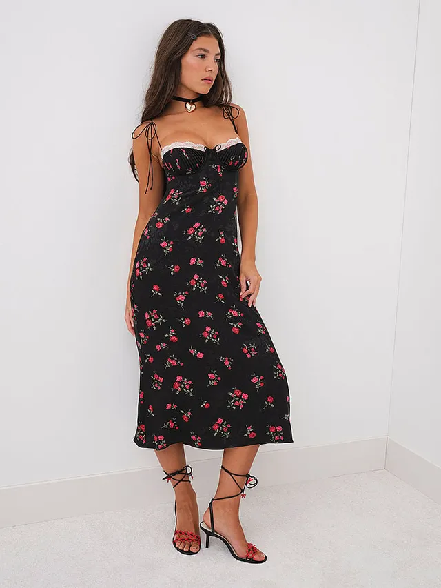 The Layton Midi Slip Dress